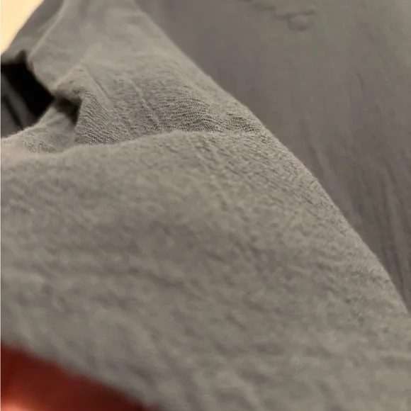 Oh My Gauze! Charcoal V-Neck Tunic - Picture 3 of 3